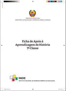 Livro de História 7ª Classe pdf.