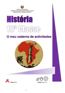 História 10ª Classe (Caderno de Actividades)