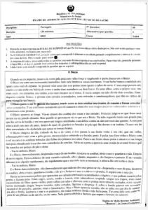 Exame de Admissão ICS – Português (2025)