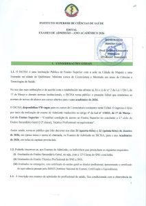 Edital ISCISA 2026 PDF.
