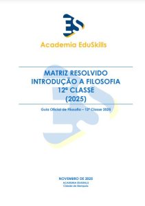 Matriz Resolvido de Introdução à Filosofia (12ª Classe) 2025 PDF