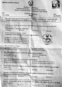 Exame de Admissão ETP – Biologia (2024)