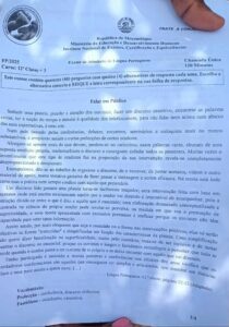 Exame de Admissão IFP – Português (2025)