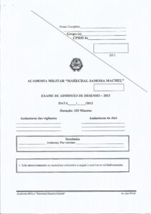 Exame de Admissão AM – Desenho (2013)