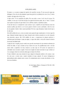 Exame de Admissão AM – Portugues (2018)