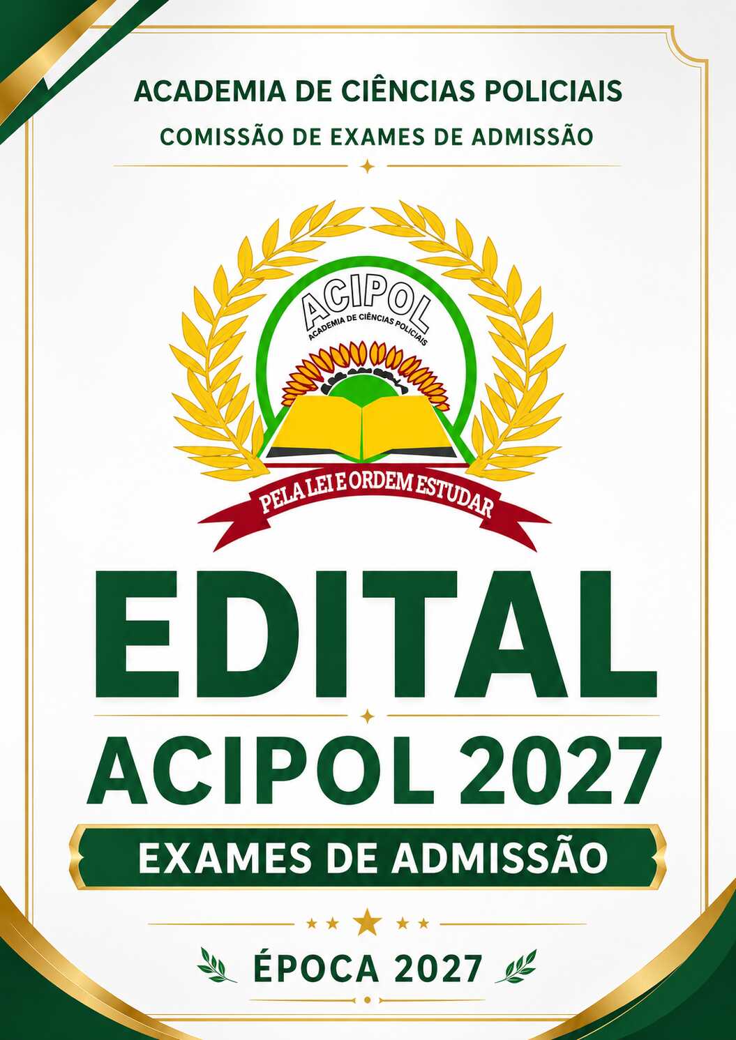 Edital da ACIPOL 2027 pdf.