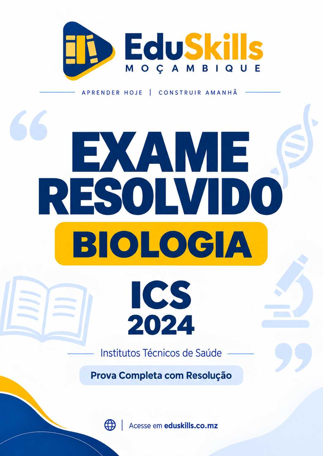 Exame Resolvido de Biologia ICS 2024