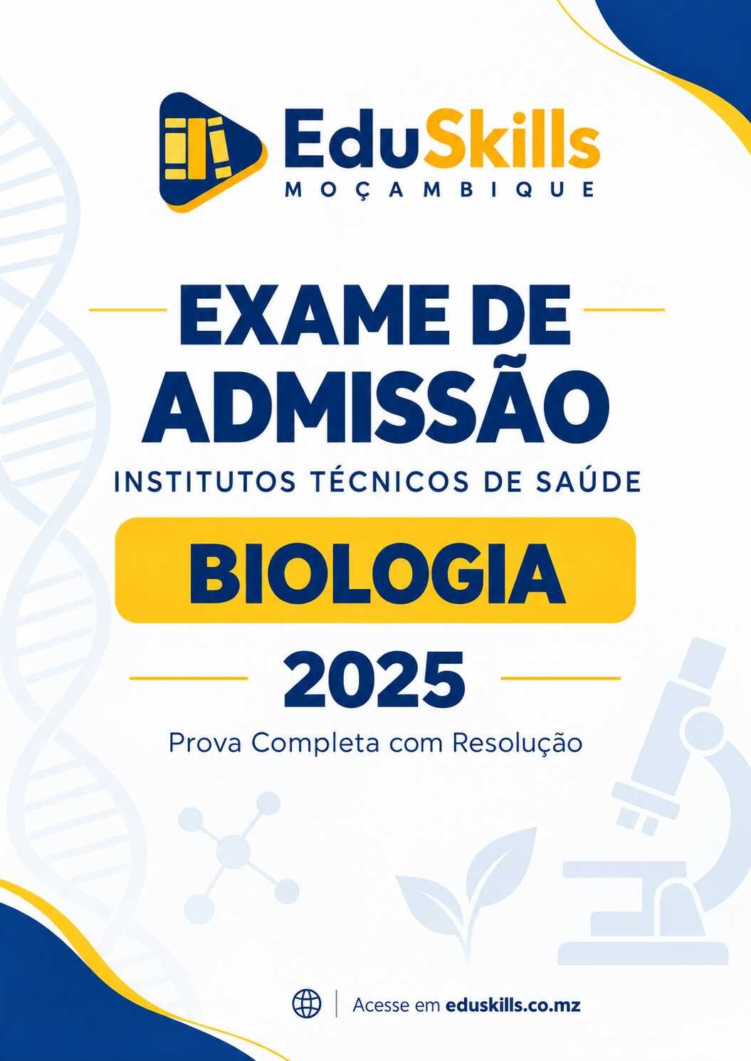 Exame Resolvido de Biologia ICS (2025)