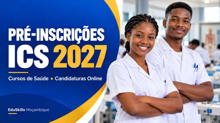 Fazer Pré-inscrição Online para os ICS 2027: datas e link oficial