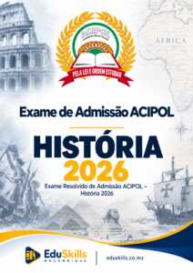 Exame de Admissão ACIPOL – História (2026)