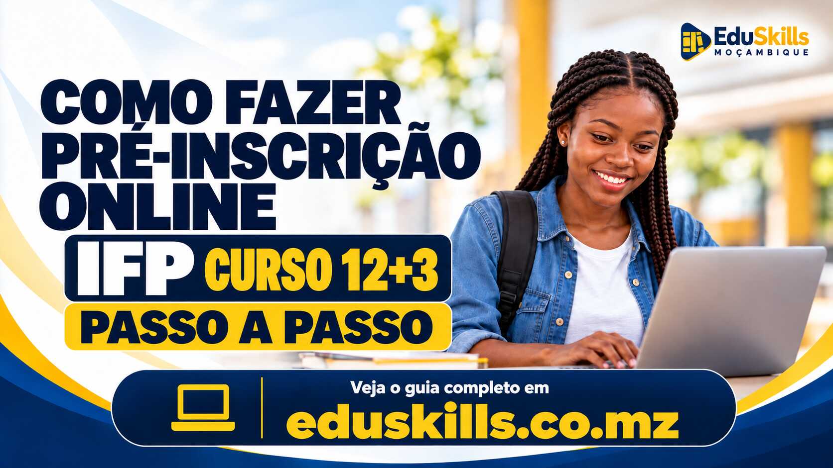 Como Fazer Pré-Inscrição Online no IFP: Curso 12+3 passo a passo