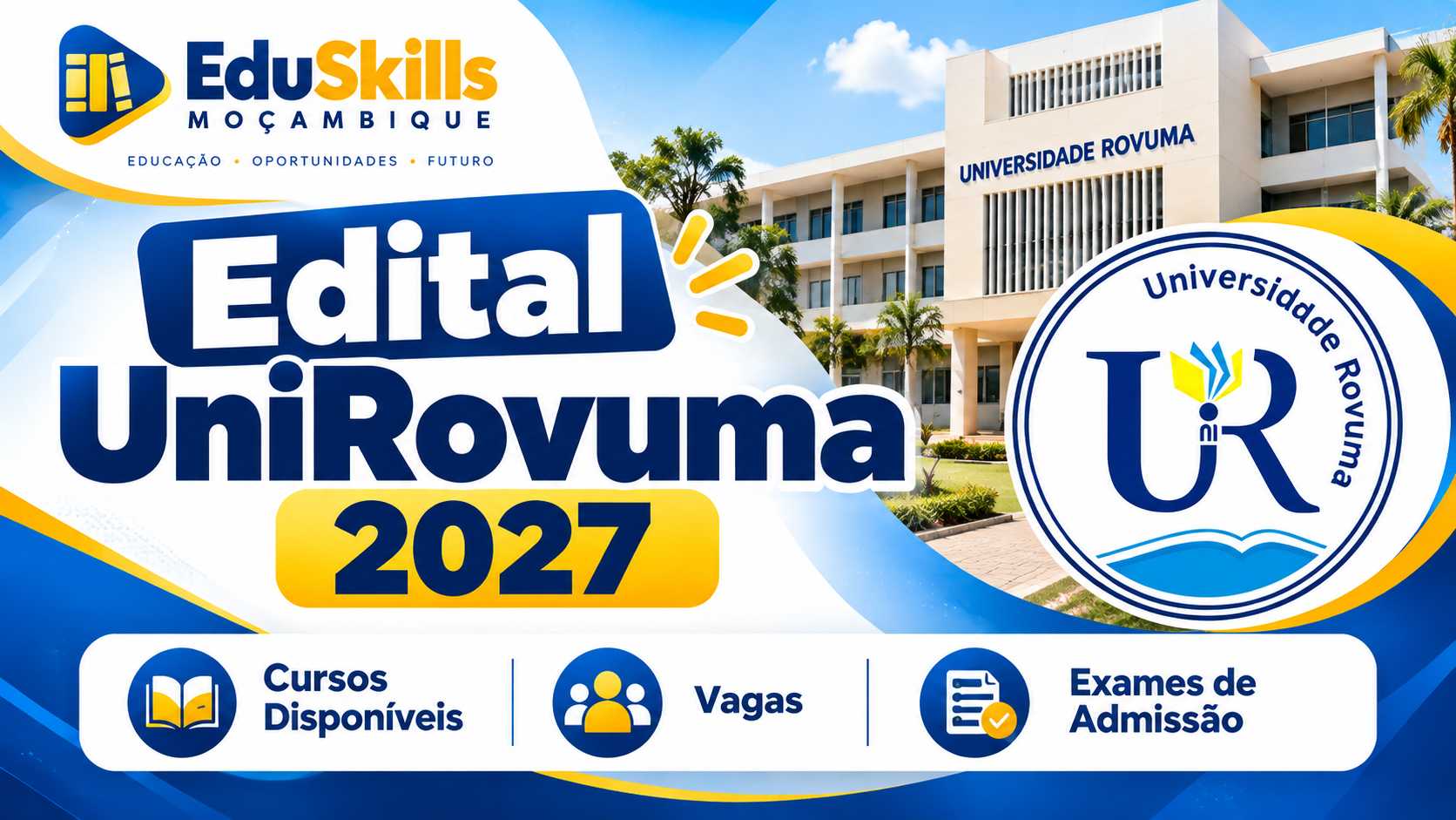 Edital UniRovuma 2027: Cursos Disponíveis, Vagas e Exames de Admissão