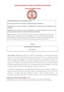 Capa do Exame de Acesso OAM – Advocacia (2024)