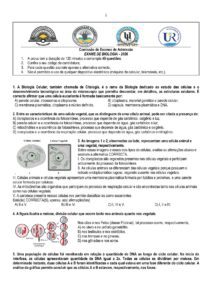 Exame de Admissão UP – Biologia (2026)