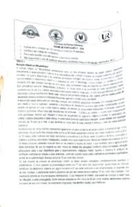 Exame de Admissão UP – Português II (2026)